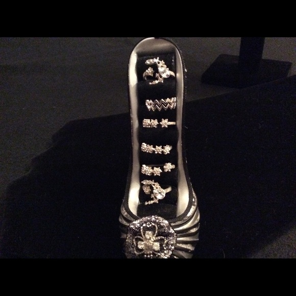 Jewelry - Sterling Silver rings Midi rings package of 6.